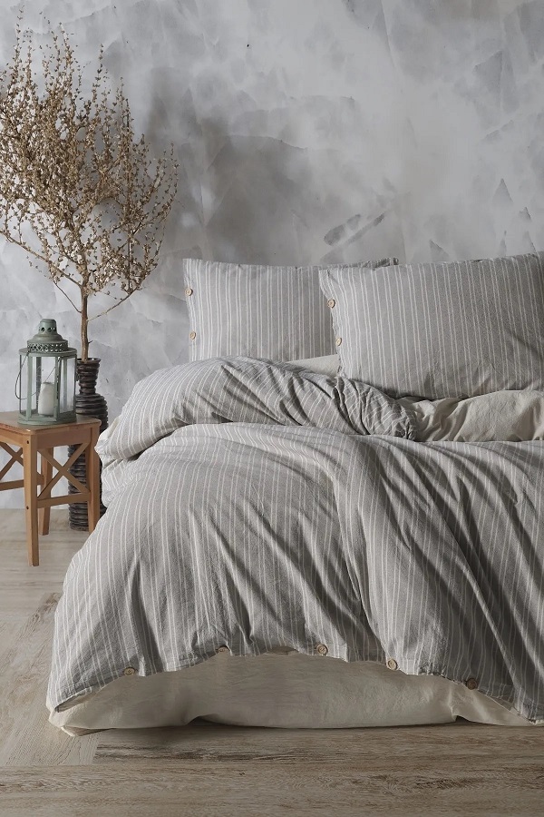 ست کاوری طوسی راه راه  نچرال