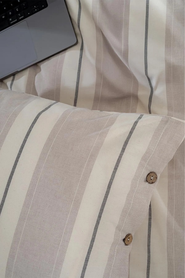 ست کاوری نقره ای لینن