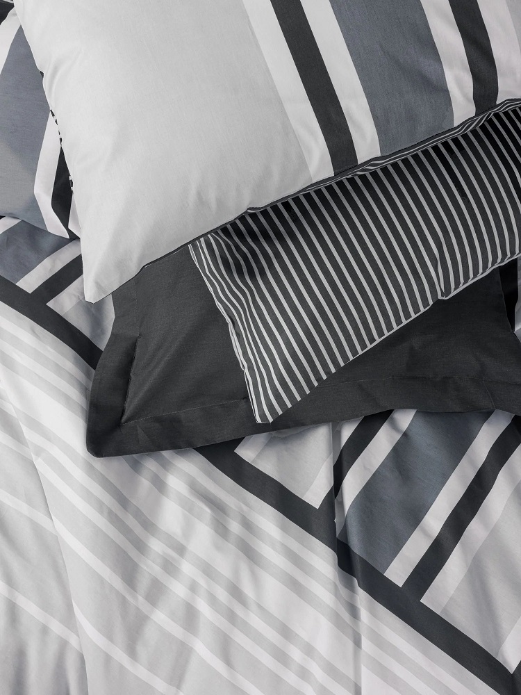 ست کاوری زغالی کتان باکس