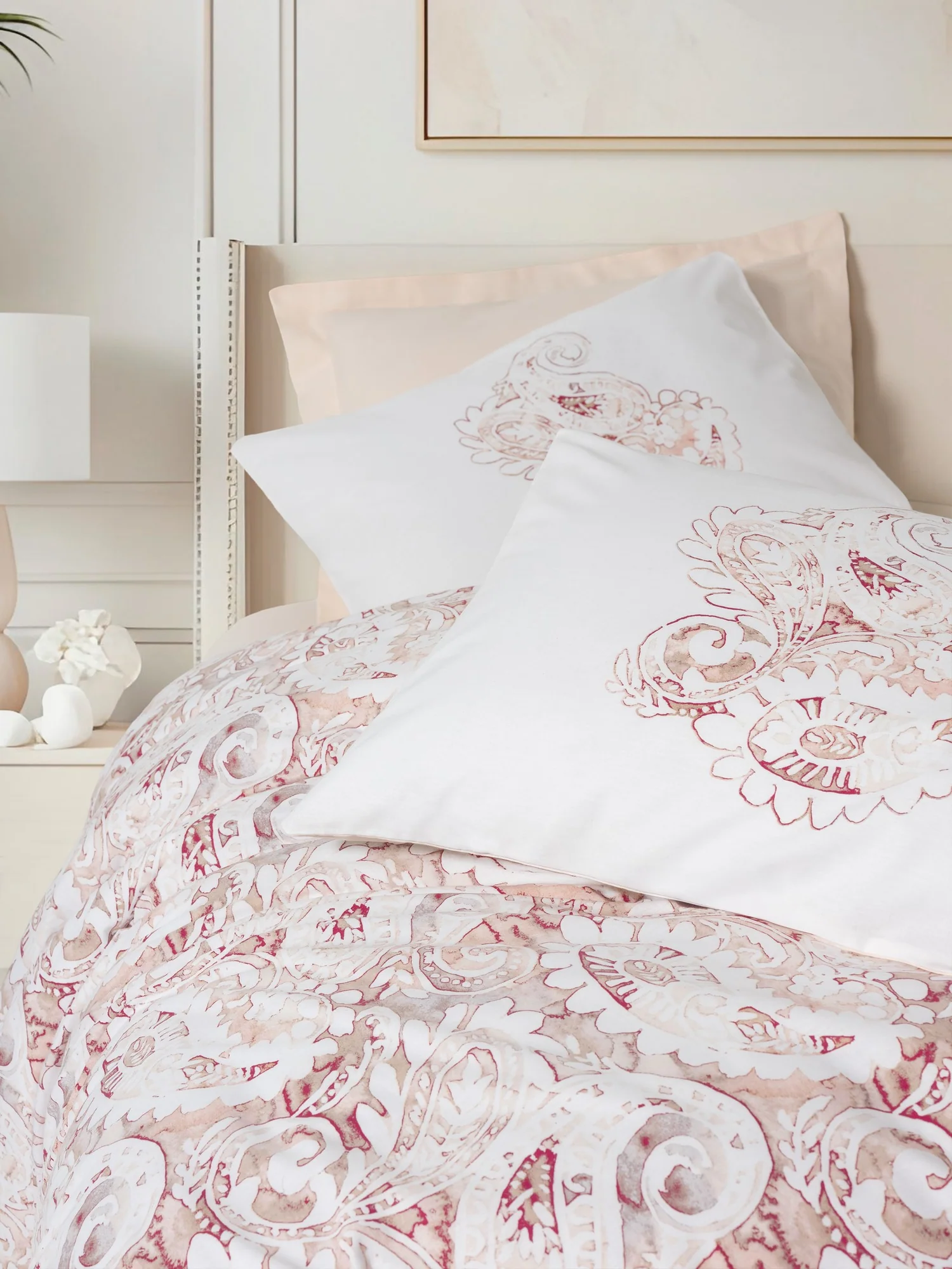 ست کاوری خردلی بژ کتان باکس