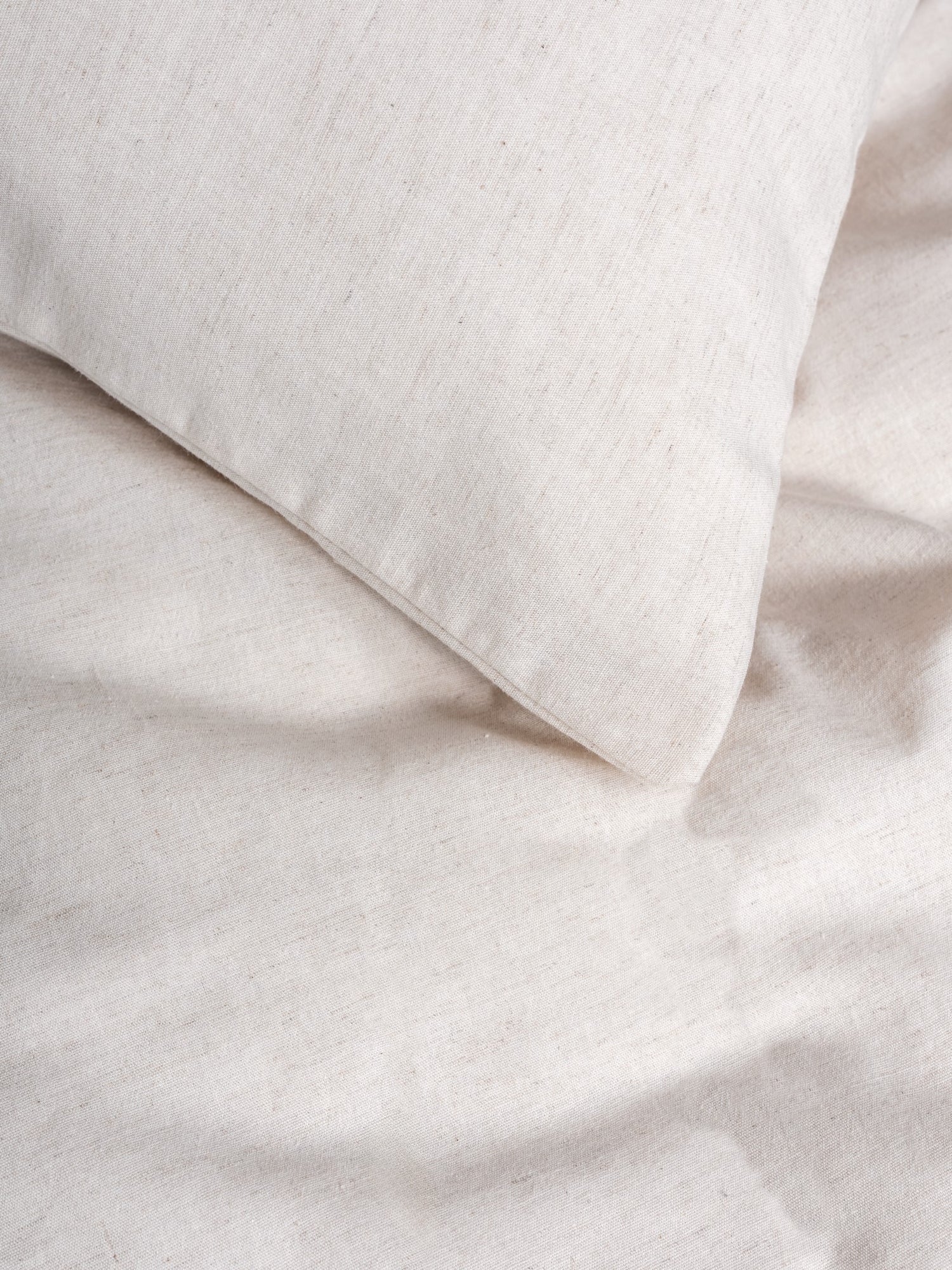 ست کاوری گلدوزی شده لینن کرم کتان باکس