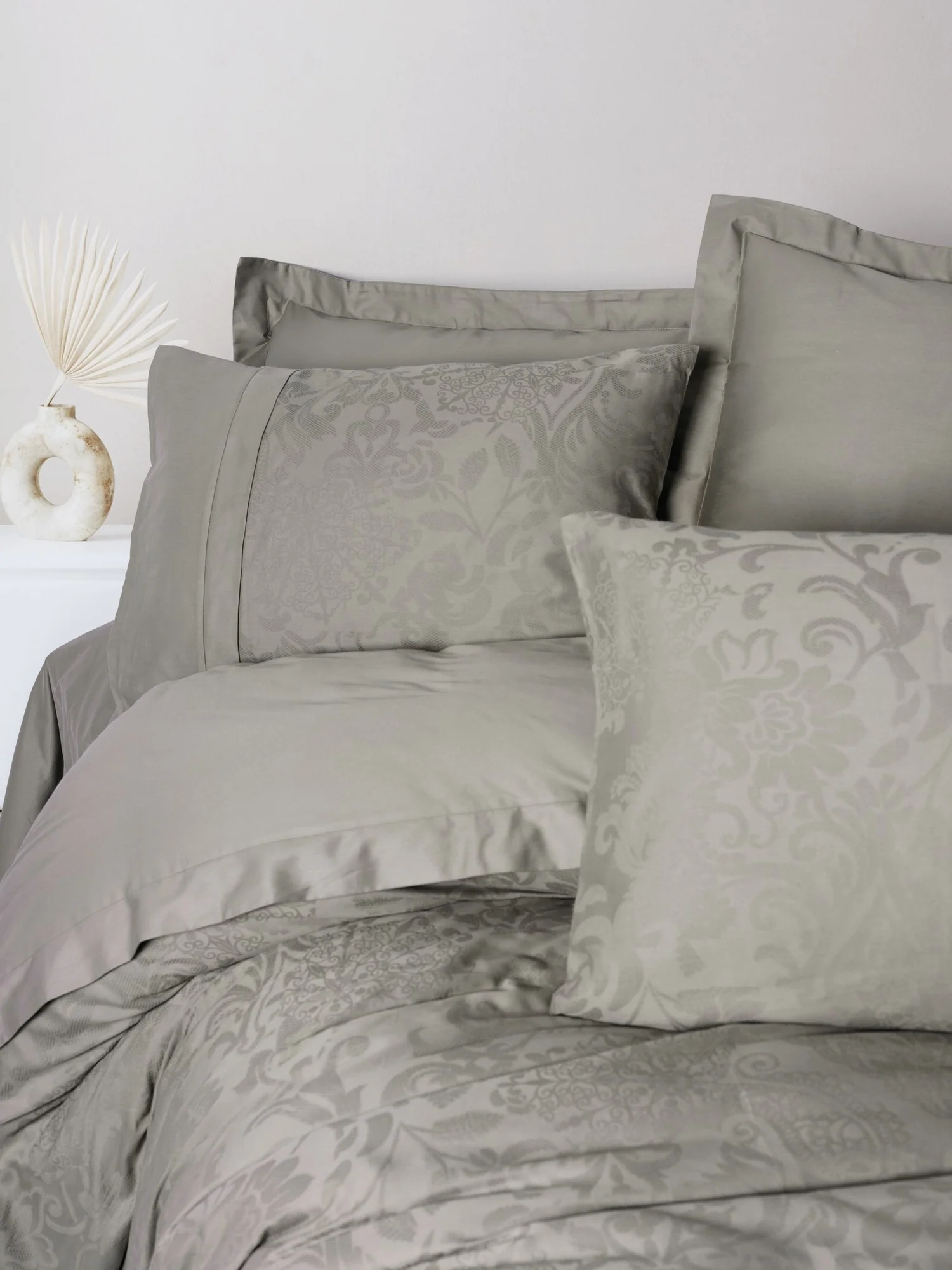 ست کاوری بژ کتان باکس