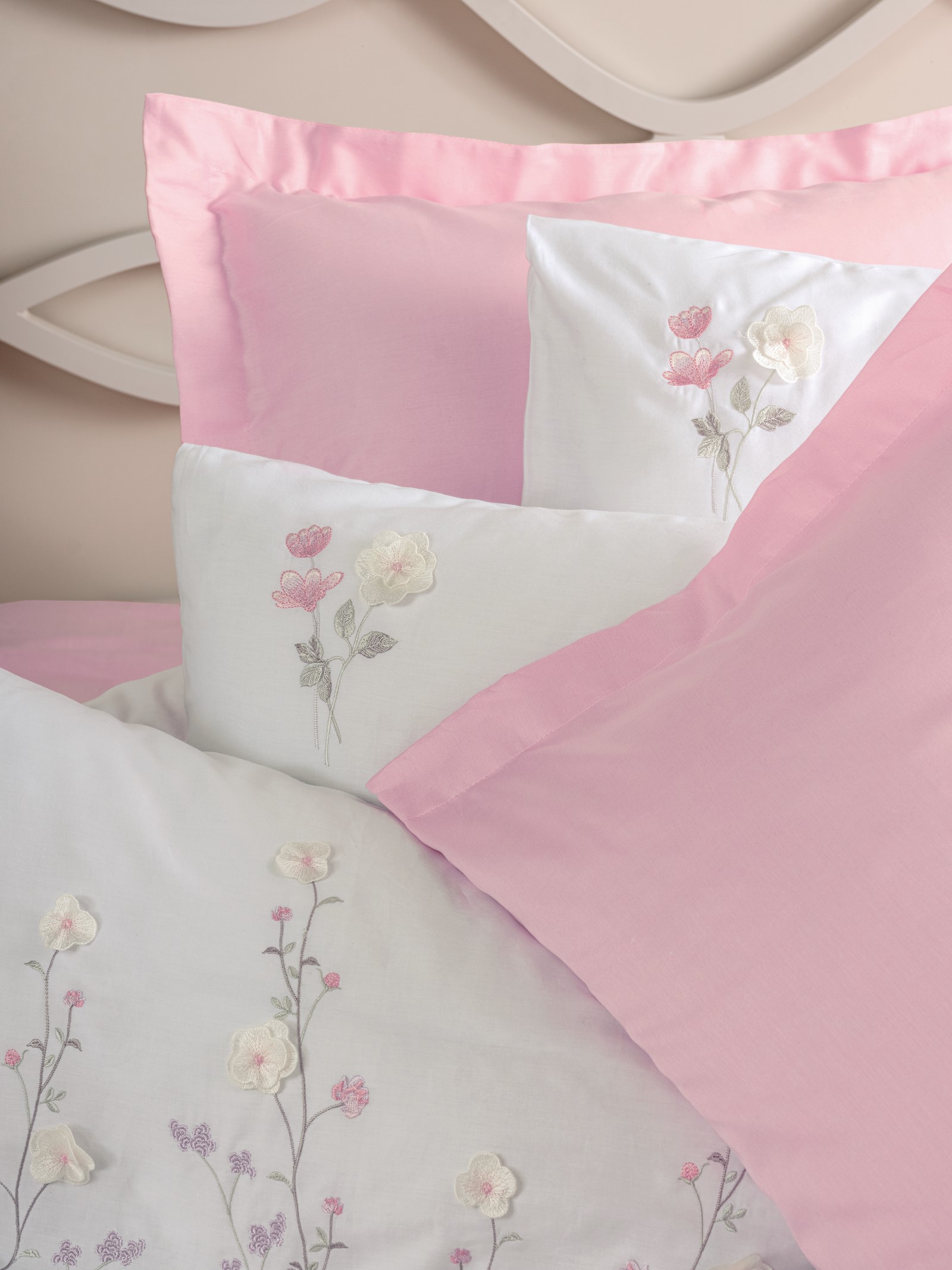 ست کاوری Jolie Pembe کتان باکس